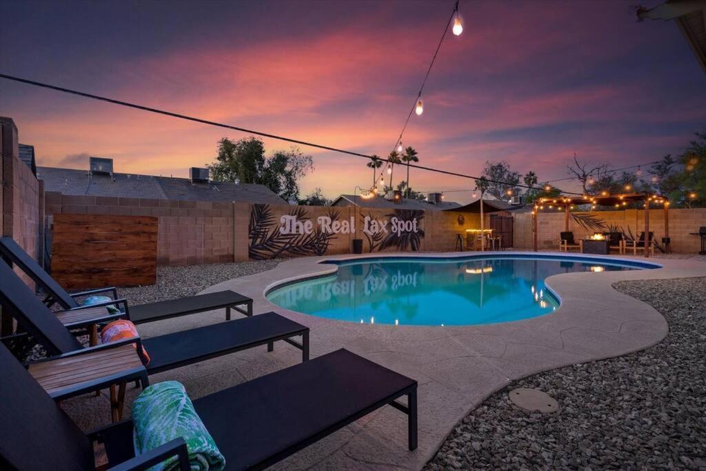 Modern Tempe Home With Heated Pool, Asu 外观 照片